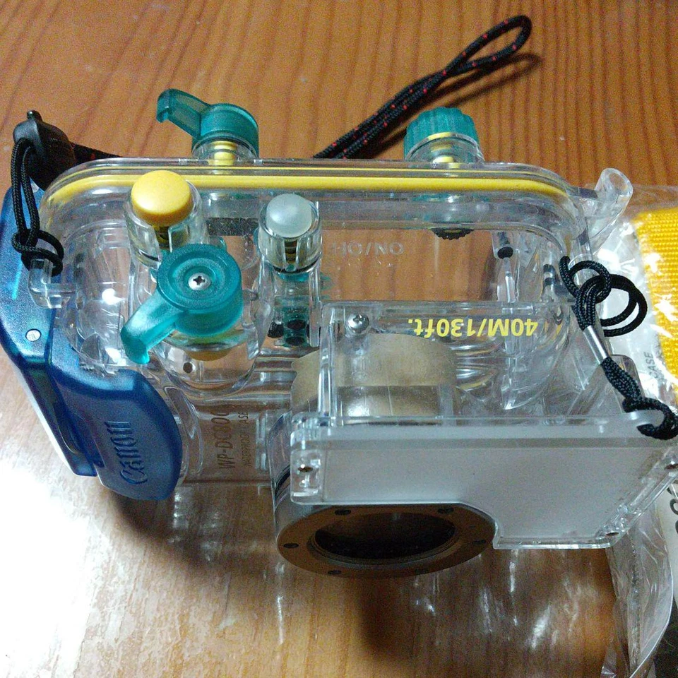 Estuche impermeable para cámara digital Canon WP-DC800 guía del usuario correa grasa de silicona Foto 3 de 4