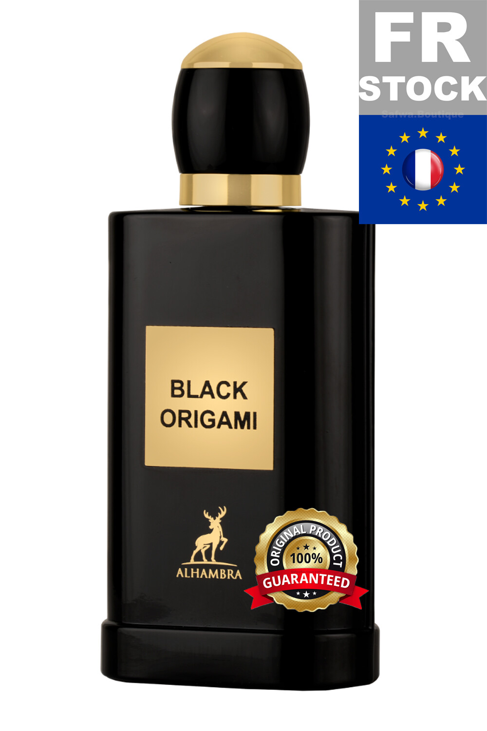 Eau de parfum Black Origami Alhambra 100ml solution parfum qui dure - 3