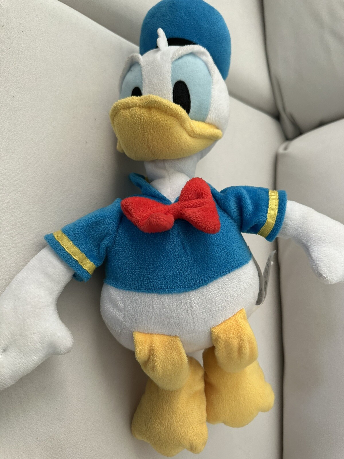 Disney Donald Duck 10 Inch Plush Stuffed Animal with Blue Jacket and Cap by Just Play