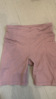 Athleta Girls Stash Your Treasures bike shorts M 8-10 EUC