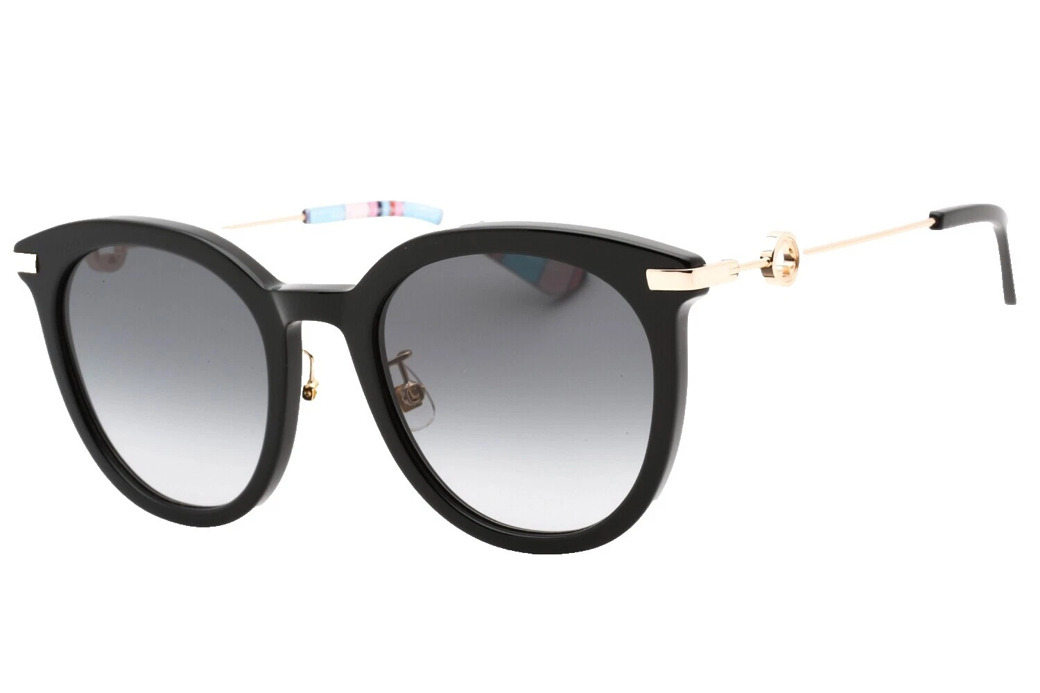 Kate Spade New York Marco Plástico Gafas de sol redondas para mujeres