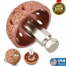 Tire Grinding Head Rasp Buffer Ball Tyre Repair Hand Tool Buffing Wheel Hot