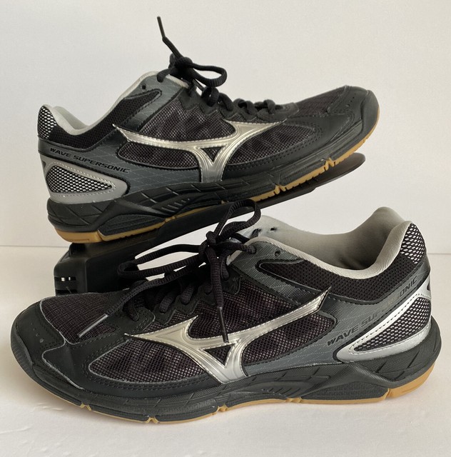 Mizuno Wave Supersonic Volleyball Shoes Womens Size 7 Indoor Black for