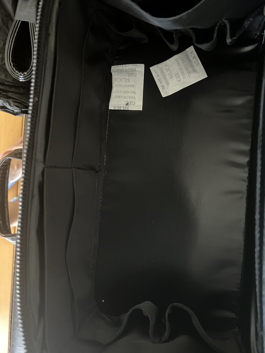 MAC Large Carry All Makeup Cosmetics Travel Bag 12x6x5 Black | eBay