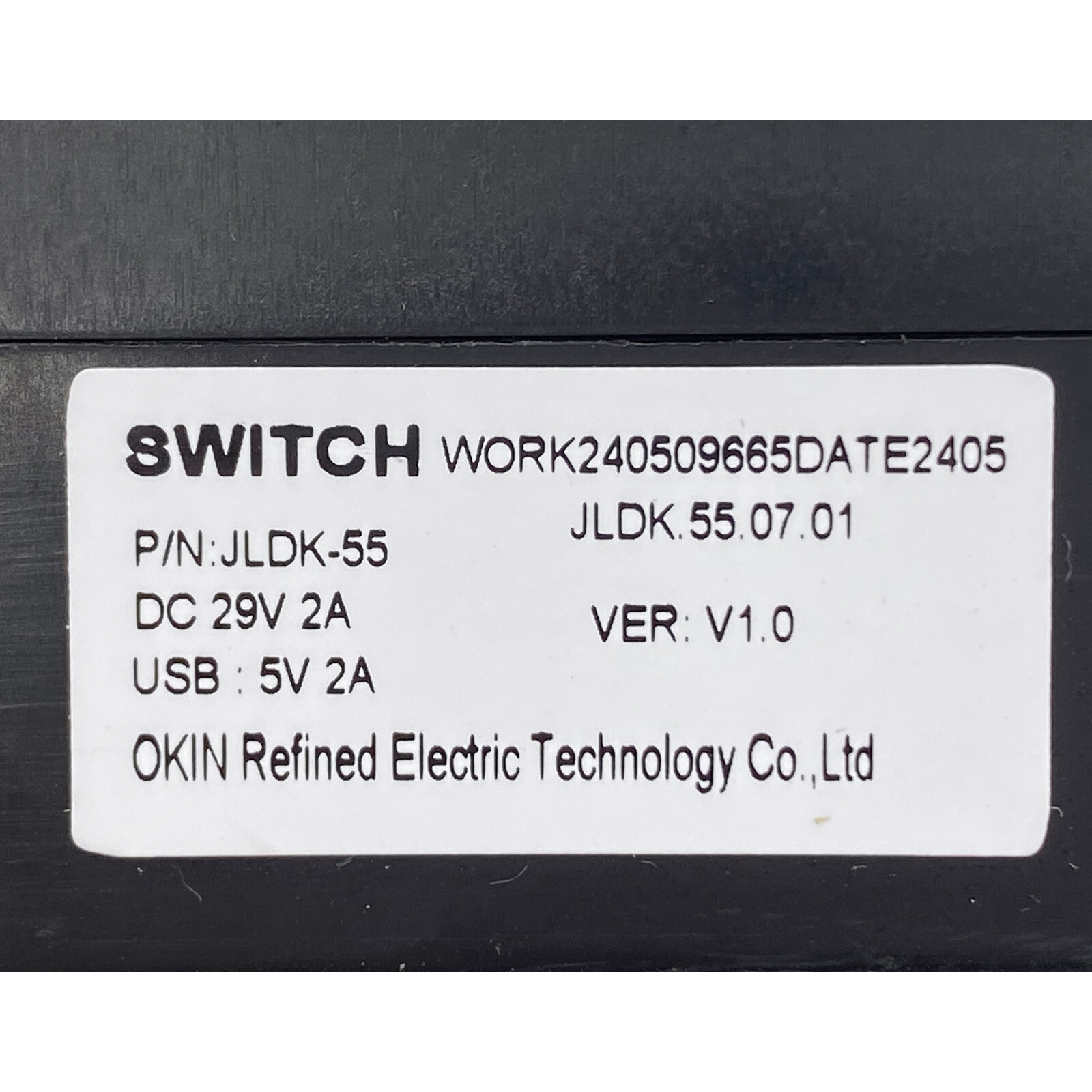 Power Recliner Okin 7 Button 7 Pin Switch Hand Control JLDK.55.07.01 Replacement