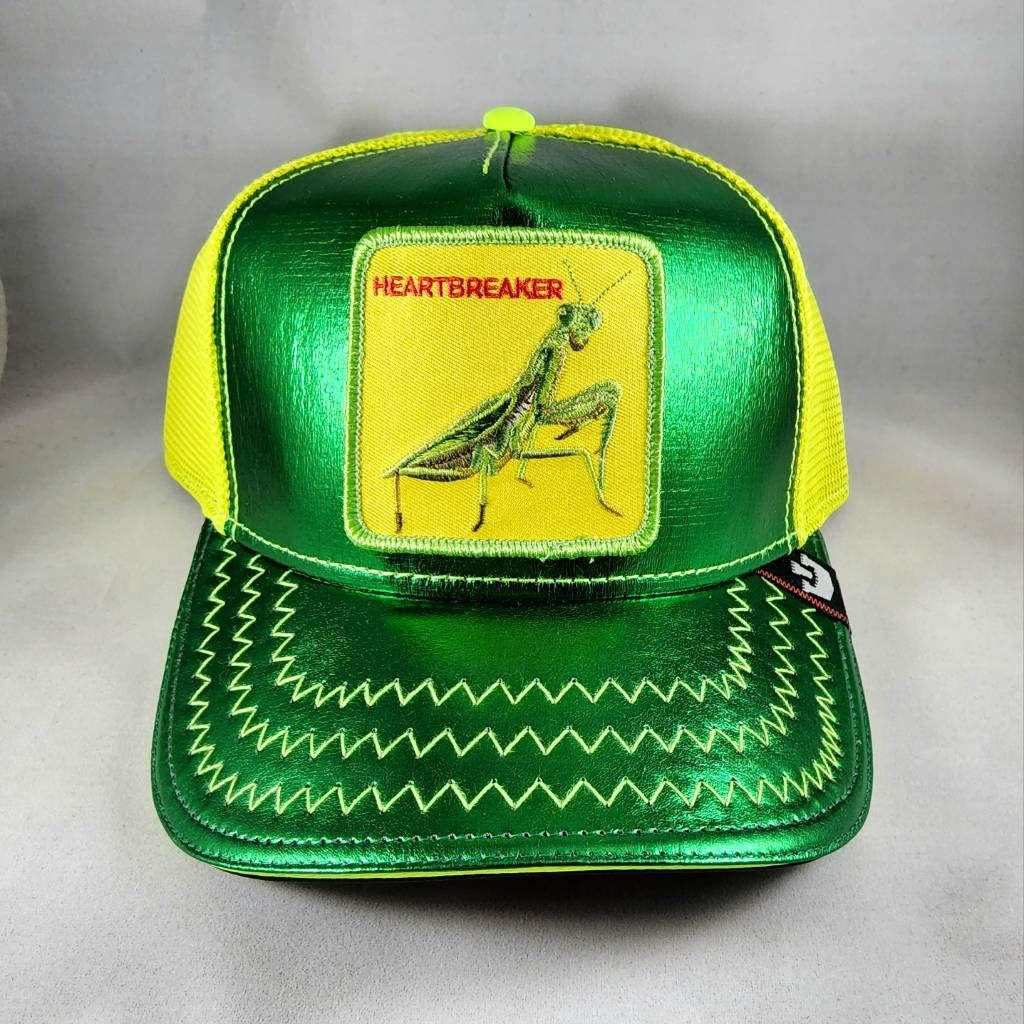 Heartbreaker Love Taker Praying Mantis Goorin Bros Trucker Hat