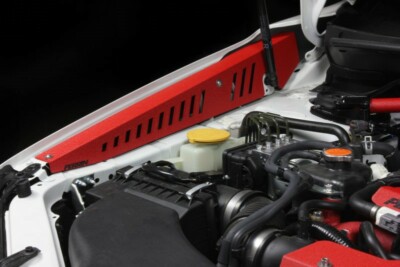 Perrin Aluminum Fender Shrouds For Subaru 2015-2021 WRX & STi Red