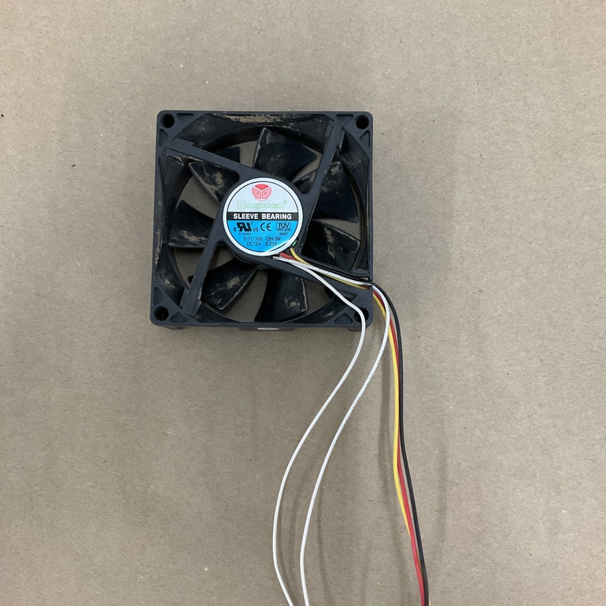 SLEEVE BEARING DC 12V 0.23A COOLING FAN S011388 | eBay