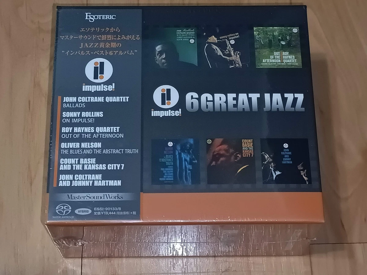 Impulse 6 Great Jazz Audiophile ESOTERIC SACD BOX ESSI-90133/8 NEW