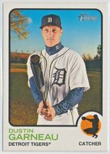 2022 Topps Heritage - Dustin Garneau - Detroit Tigers - Base - #321