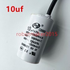 CBB60 10MFD 10uF 450V 450VAC Start Capacitor Motor HVAC For Washer Dryer Pump