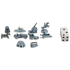 Monopoly Replacement Tokens  Dice - Parker Brothers