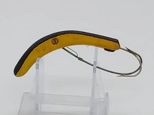Early Wood Ideel Lure Co. "The Weeder" Springhook Fishing Lure 1950's Oddball !!