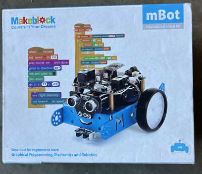 Makeblock mBot Educational Robot Kit STEM STEAM Education Bluetooth Coding 15487