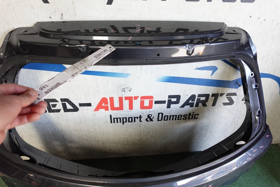 w/dents 2013 2014 2015 ACURA RDX REAR DOOR LIFTGATE TAILGATE OEM AX65118 - Image 2 of 4