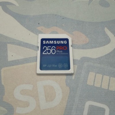256GB - Samsung PRO Plus - SD Card - Untested  - GC686