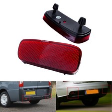 2x Stoßstange Reflektor Rot Linse für Peugeot 607 2000-2010 Citroen C5 2004-2008