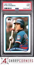1989 TOPPS #360 RYNE SANDBERG CUBS HOF PSA 9