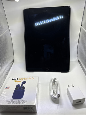 Apple iPad 5 (2017) 9.7'' 32GB Space Gray Tablet WiFi + Cellular Unlocked - Good