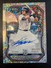 2026 Bowman Chrome Speckle Auto Kevin McGonigle Rookie CPA-KMC /299 Tigers RC