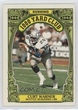1986 Topps 1000 Yard Club Curt Warner #20 0nr3