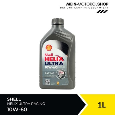 Shell Helix Ultra Racing 10W-60 Ferrari BMW M-Serie API SN ACEA A3/B3 1 Liter
