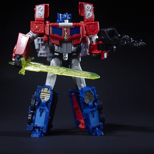 Voyager Optimus Prime and Diac | Transformers Generations Titans Return Hasbro - Picture 9 of 11
