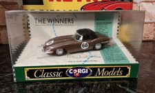 Corgi Classics The Winners 1:43 Ken Baker 1961 Jaguar E-type Roadster - Boxed 