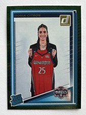 2025 Panini Donruss WNBA Sonia Citron Green Shimmer #87 Washington Mystic