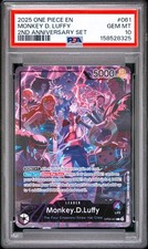 Monkey.D.Luffy (English Version 2nd Anniversary Set) OP09-061 One