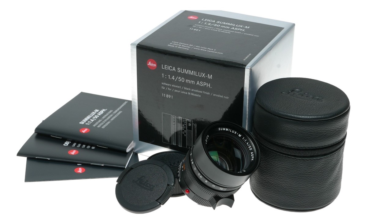 Summilux-M Leica 1.4/50mm ASPH. lens 11891 boxed fits M11 | eBay
