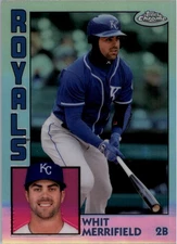 2019 Topps Chrome '84 Topps #84TC15 Whit Merrifield - BB