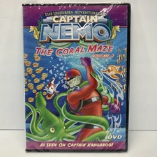 The Undersea Adventures of Capt Nemo The Coral Maze  Volume 2  New Sealed DVD