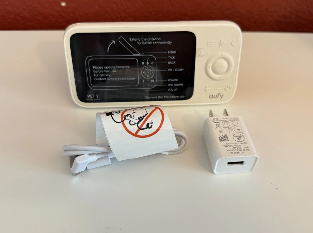 Eufy Security Baby Monitor Parent Unit T8300-M Display Screen Only