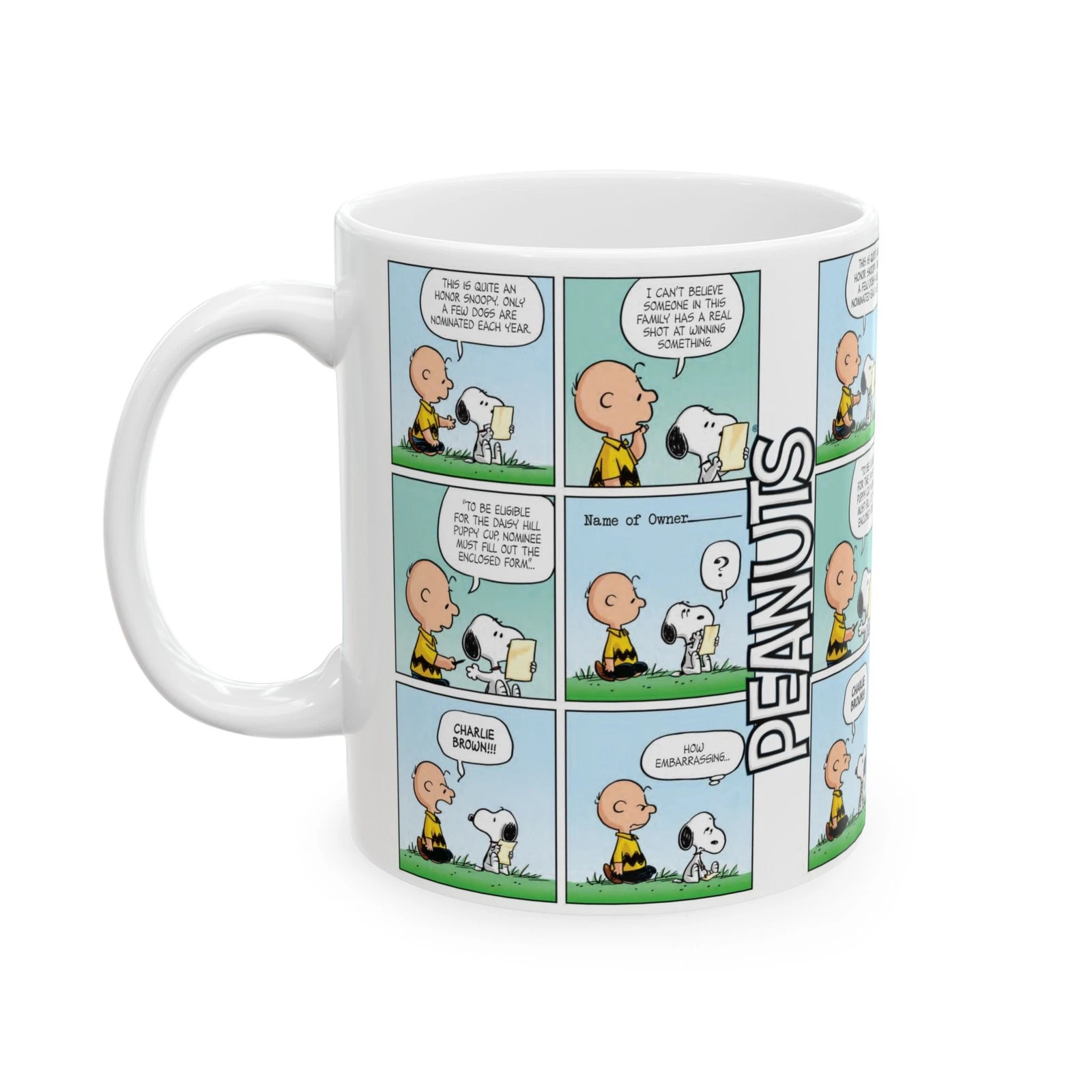 Peanuts 75th Anniversary Ceramic Mug