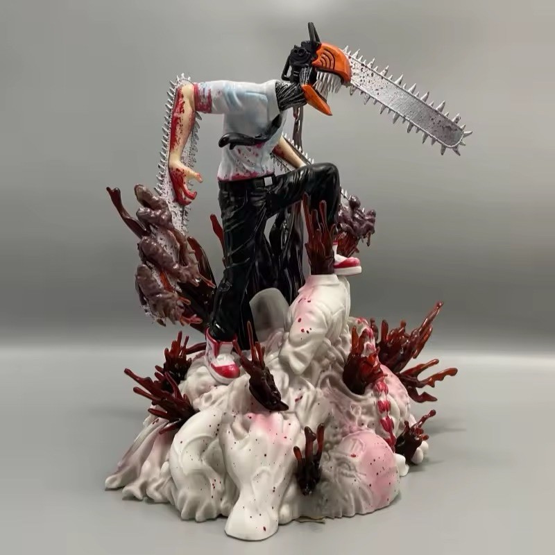 Figura Chainsaw Man Denji 18 cm - Anime Manga Coleccionista Gaming Modelo Estatua