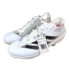 Adidas Adizero Impact TPU White Black Baseball Cleats IF3355 Mens Size 10.5 NEW