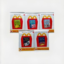5x McDonald  s Happy Meal Tiny Detectives Books, 2021 Sealed