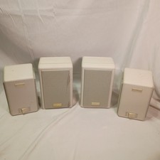 Cambridge SoundWorks MovieWorks 5.1 & The Surround II Speakers White Set of 4