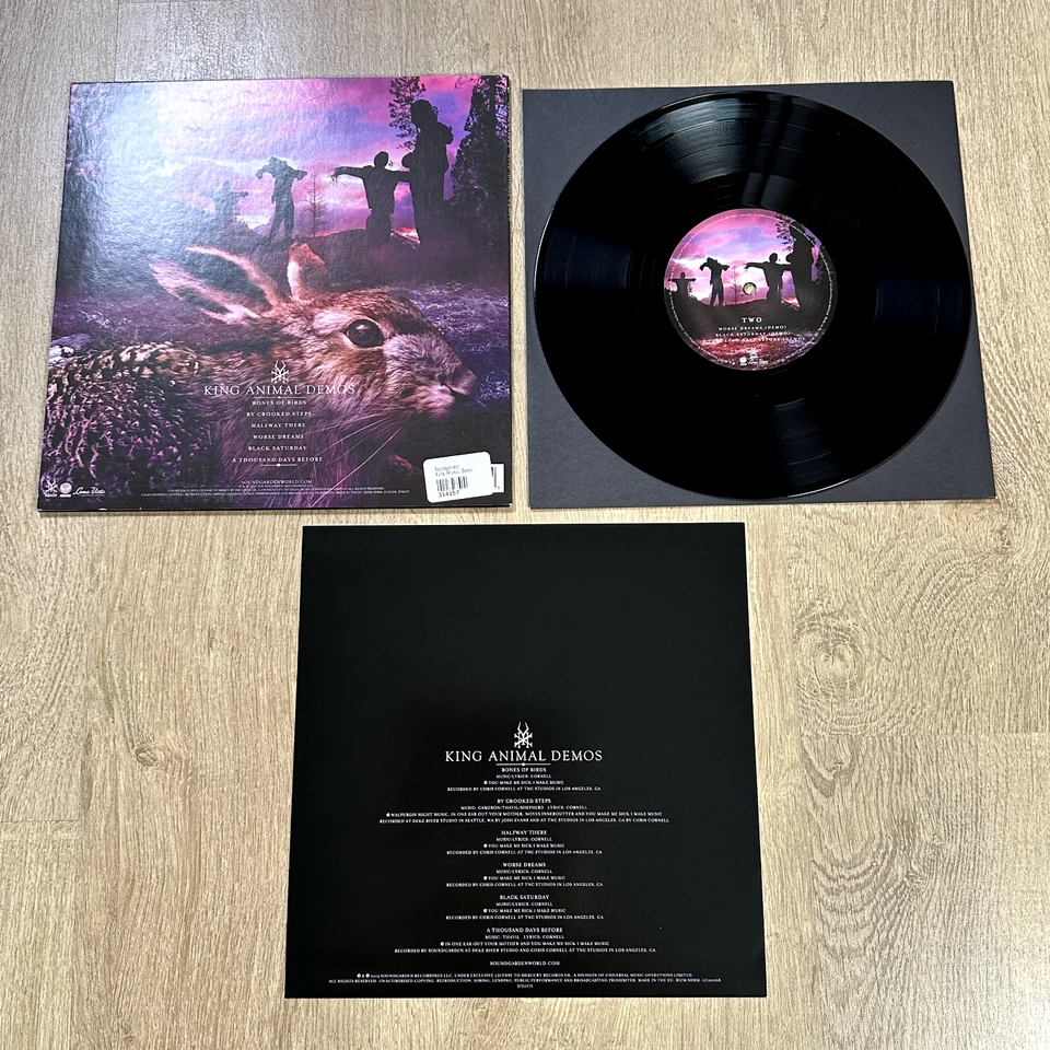 Soundgarden King Animal Demos Vinyl Record Ltd Edition 2013 RSD - Bild 2 von 4