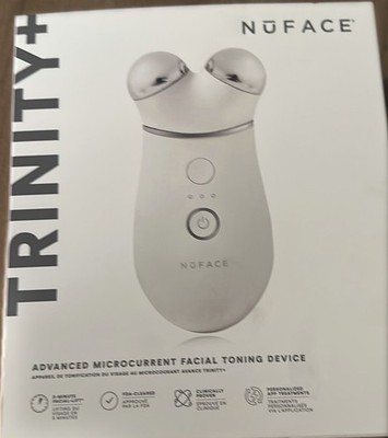 NUFACE Trinity + Facial Toning Device Starter Kit +Bonus Super Antioxidant Serum