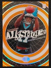 2024 Panini Illusions Mystique Orange Xavier Legette RC Rookie Card #15. rookie card picture