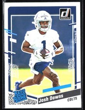 2023 Donruss #345 Josh Downs Press Proof Blue