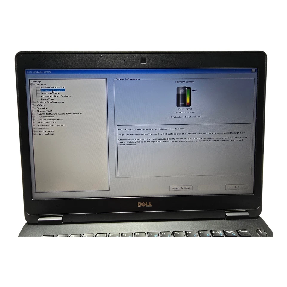 Dell Latitude E7470 · i5-6300U · 8GB · 128GB, photo 3 of 5