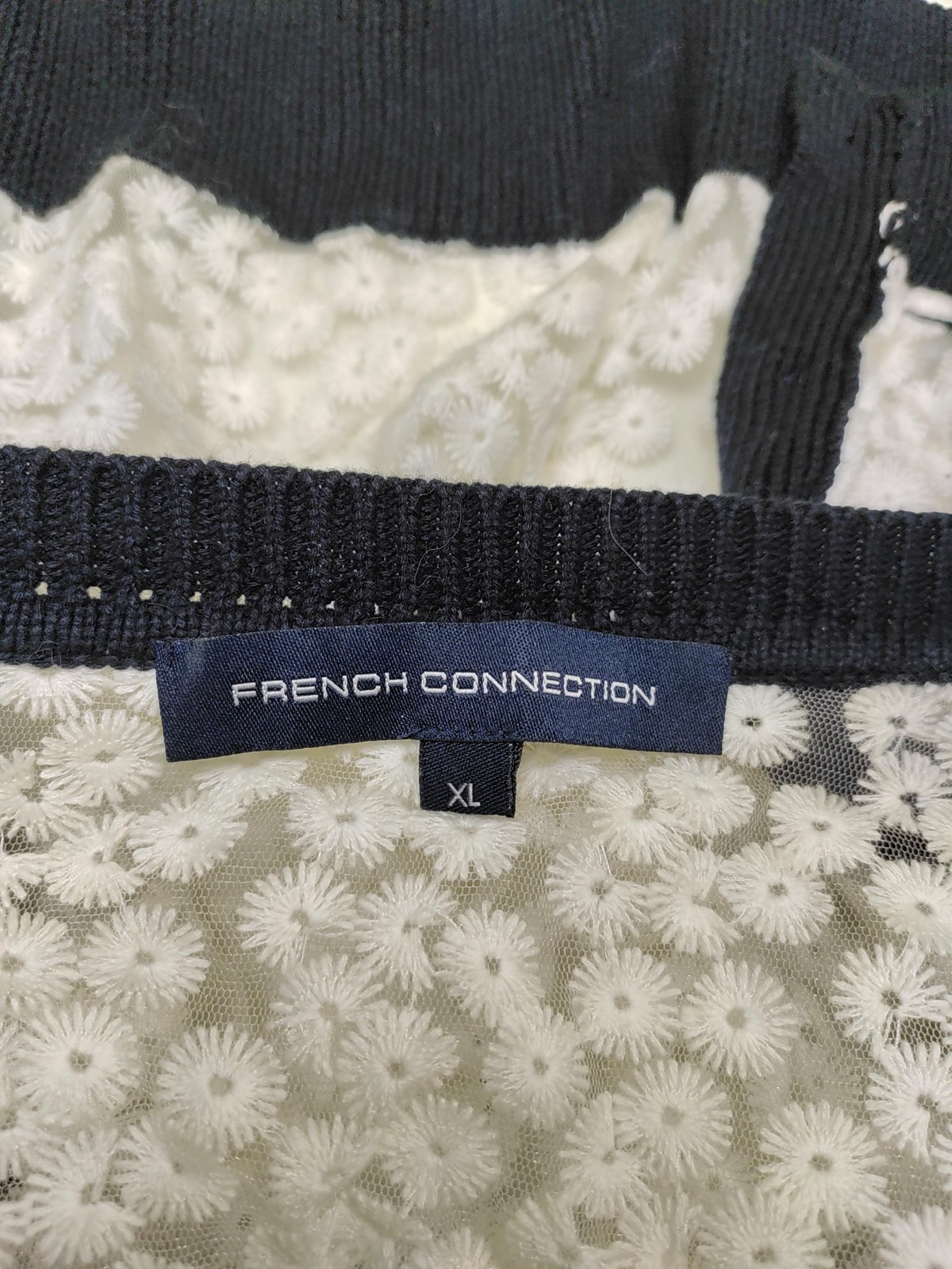 French Connection Women's Cardigan XL Multi Cotton image 7