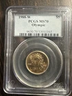 Photo of a 1988-W Olympic Commemorative from an eBay sale