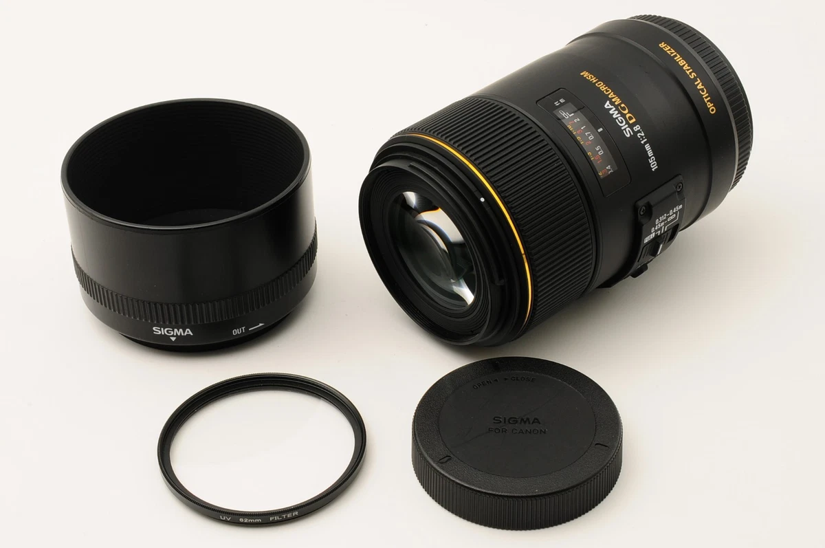 Sigma Camera Lenses for Canon 105mm Focal for sale | eBay