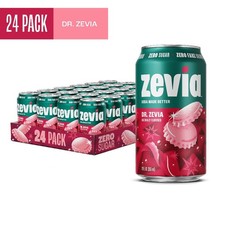 Zero Sugar, 0 Calorie Dr. Zevia Soda, 12 fl oz Pack of 24