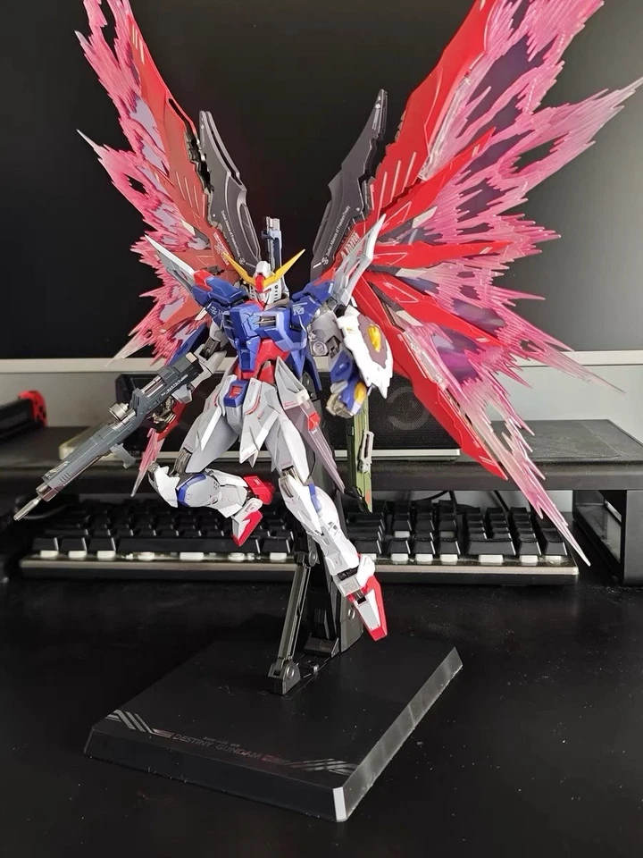 Boneco de ação Metal Build mc Destiny Gundam pacote completo METAL BUILD FESTIVAL - Imagem 2 de 4