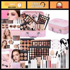 Travel Makeup Kit for Teens & Women - Complete Makeup Set with Eyeshadow, Founda